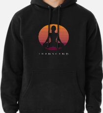 Transcend - Transcendental Meditation Retro Art Pullover Hoodie