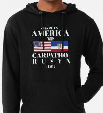 Carpatho-Rusyn-Amerikaner Leichter Hoodie