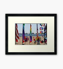 BEACH SCENE Framed Print