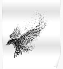 Flying Eagle Poster
