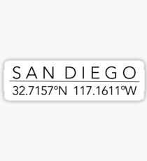san diego Sticker