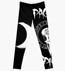 Odins Schutzsymbol - Runenkreis - Rabenschädel - Dreifache Göttin Leggings