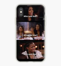Who Said That? iPhone Case