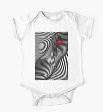 Abstract - Catch the red ball One Piece - Short Sleeve