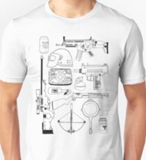 Playerunknown's Battlegrounds The Arsenal - PUBG Black Unisex T-Shirt