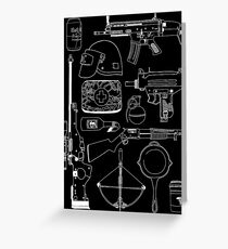 Playerunknown's Battlegrounds The Arsenal - PUBG White Greeting Card