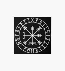 VegvĂsir PATH GUIDE and Elder Futhark RUNES Art Board