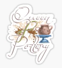 Queen of Pottery Aesthetic Noble Design Sticker