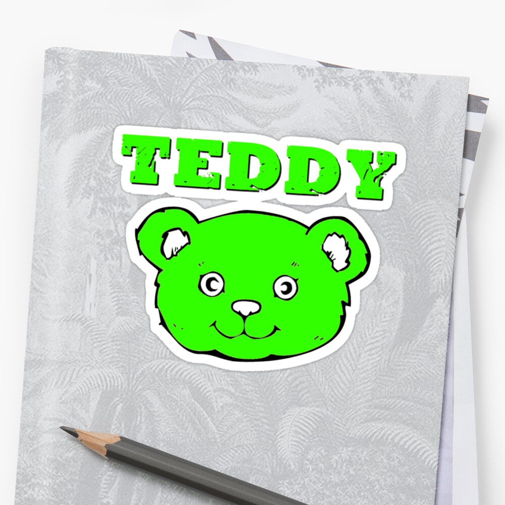 teddy stickers