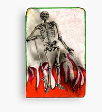 It's a Dead Man's Party Canvas Print
