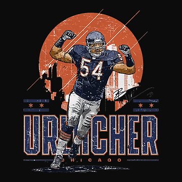 Game Men's Brian Urlacher Orange Alternate Jersey - #54 Football