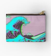 Bolso de mano La gran ola de Vaporwave Kanagawa