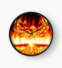PHOENIX RISING Clock