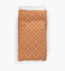 Texas Tartan Gameday Dress 2 Duvet Cover