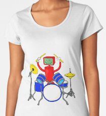 Drum Machine Women's Premium T-Shirt
