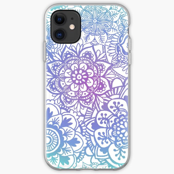 Pastel Mandala Pattern iPhone Soft Case