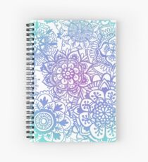 Cuaderno de espiral Patrón Mandala Pastel