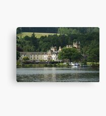 Cameron House Hotel & Country Club Loch Lomond & Seaplane Canvas Print
