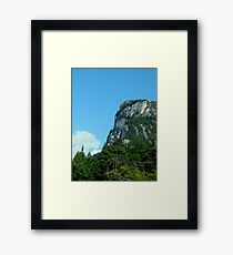 "The Chief" in Squamish, BC Framed Print