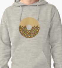 Donut Art Chocolate with Sprinkles Pullover Hoodie