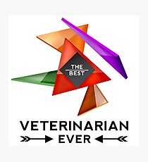VETERINARIAN - NICE DESIGN FOR YOU Photographic Print