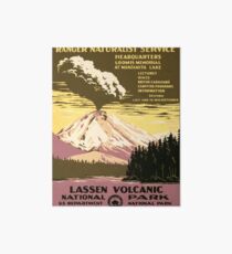 Vintage poster - Lassen Volcanic National Park Art Board