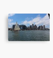Boston Skyline Canvas Print