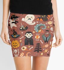 Happy Halloween Mini Skirt