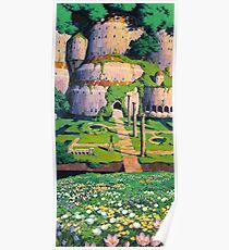 Overgrown Ruins Poster