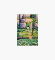 Overgrown Ruins Art Board