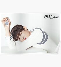 Póster Wanna One x Clean Perfume ft. Park Woojin (공원 우진)