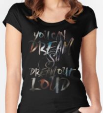 u2 acrobat dream out loud Women's Fitted Scoop T-Shirt