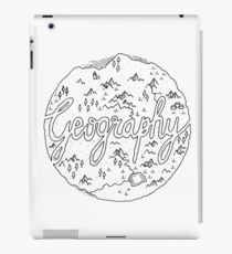 geography iPad Case/Skin