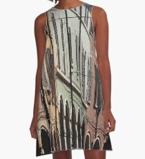 Modena - shadows, shutters and arches A-Line Dress