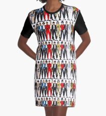 Outfits of Jackson LV Graphic T-Shirt Dress