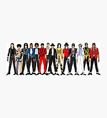 Outfits of Jackson LV Photographic Print