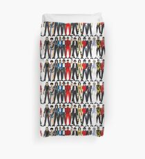 Outfits of Jackson LV Duvet Cover