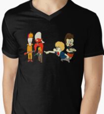 cartoon Men's V-Neck T-Shirt