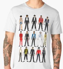 Outfits of King Jackson Pop Music Fashion Men's Premium T-Shirt