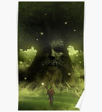Deku tree - The legend of Zelda Poster