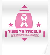 Pink Breast Cancer Support Poster
