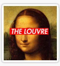 THE LOUVRE Sticker