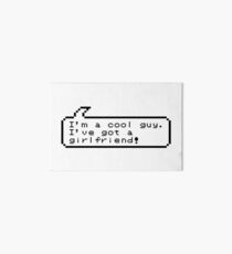 Cool Gamer Guy Art Board