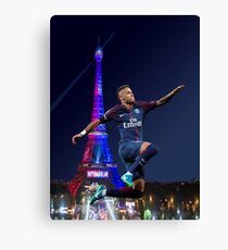 neymar PSG - hop Canvas Print
