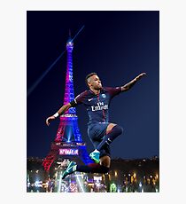 neymar PSG - hop Photographic Print