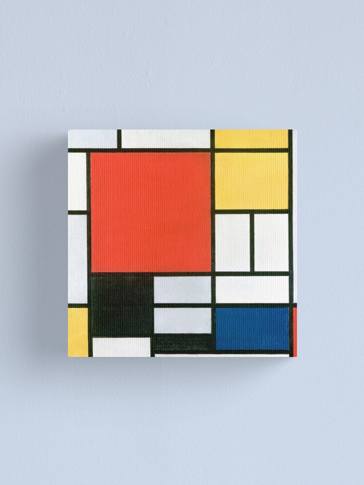 Piet Mondrian Composition En Rouge Jaune Bleu Et Noir
