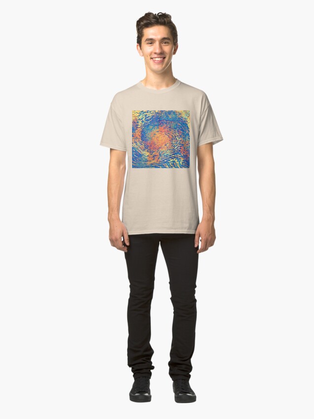 Alternate view of Abstract Wave Classic T-Shirt