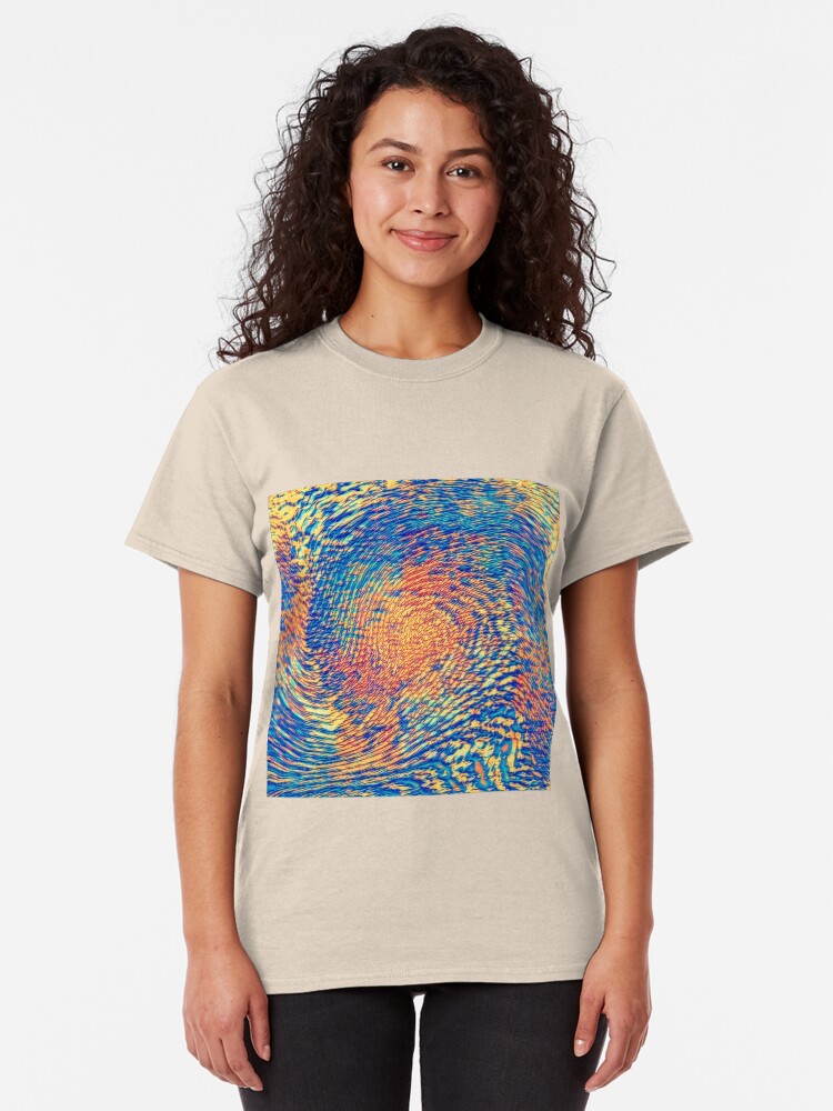 Alternate view of Abstract Wave Classic T-Shirt