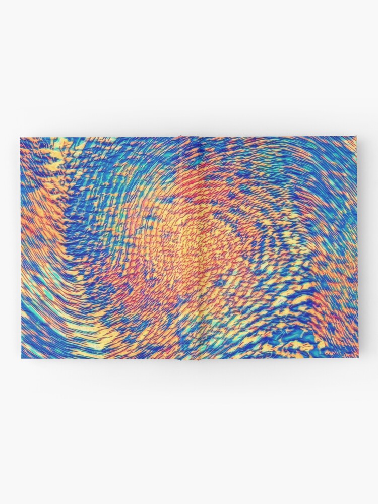 Alternate view of Abstract Wave Hardcover Journal