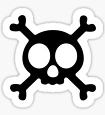 Skull and Bones funny design - Danger Sticker